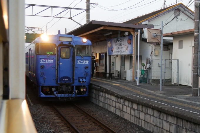 鉄道乗車記録の写真:列車・車両の様子(未乗車)(13)        「キハ47-4509」
