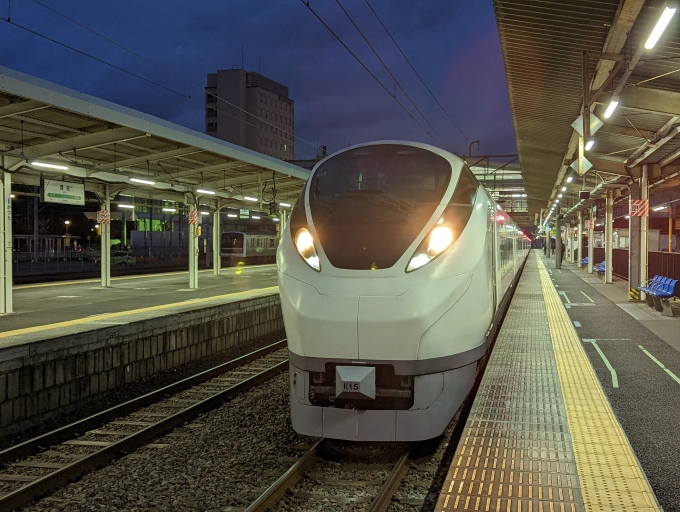 鉄道乗車記録の写真:乗車した列車(外観)(1)          「常磐線【特急 ときわ76号】
JR東日本E657系特急形電車」