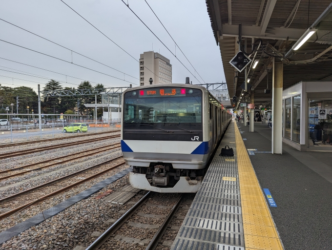 鉄道乗車記録の写真:乗車した列車(外観)(1)        「常磐線
JR東日本E531系一般形電車」