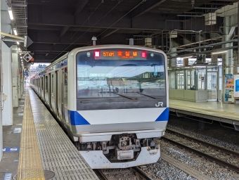 土浦駅から水戸駅:鉄道乗車記録の写真