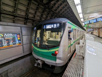本厚木駅から国会議事堂前駅の乗車記録(乗りつぶし)写真