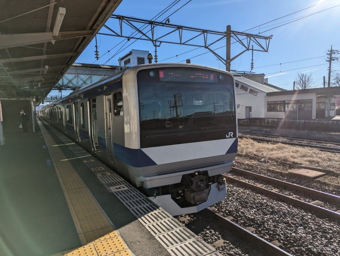 鉄道乗車記録の写真:乗車した列車(外観)(1)        「水戸線
JR東日本E531系一般形電車」