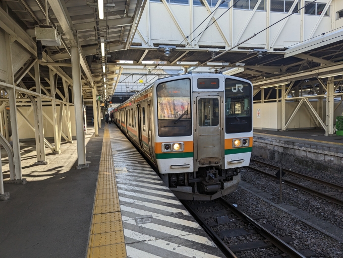 鉄道乗車記録の写真:乗車した列車(外観)(1)        「両毛線
JR東日本211系・213系一般形電車」