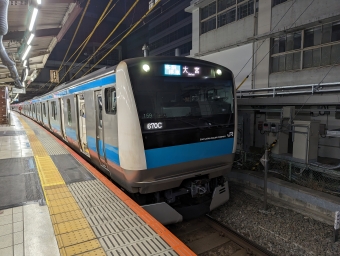 品川駅から田町駅:鉄道乗車記録の写真