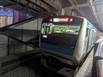 東京駅から秋葉原駅:鉄道乗車記録の写真