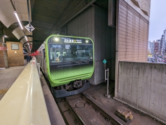 恵比寿駅から渋谷駅の乗車記録(乗りつぶし)写真