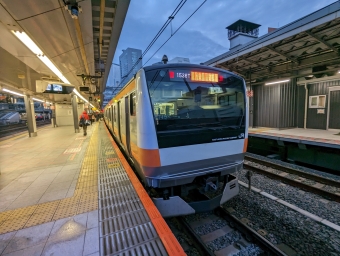 新宿駅から四ツ谷駅:鉄道乗車記録の写真