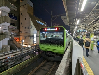 新宿駅から高田馬場駅:鉄道乗車記録の写真