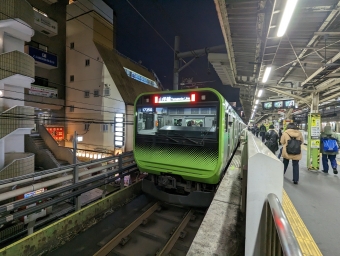高田馬場駅から池袋駅の乗車記録(乗りつぶし)写真
