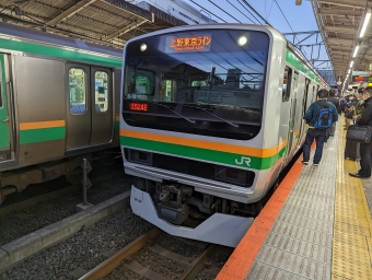 平塚駅から東京駅:鉄道乗車記録の写真