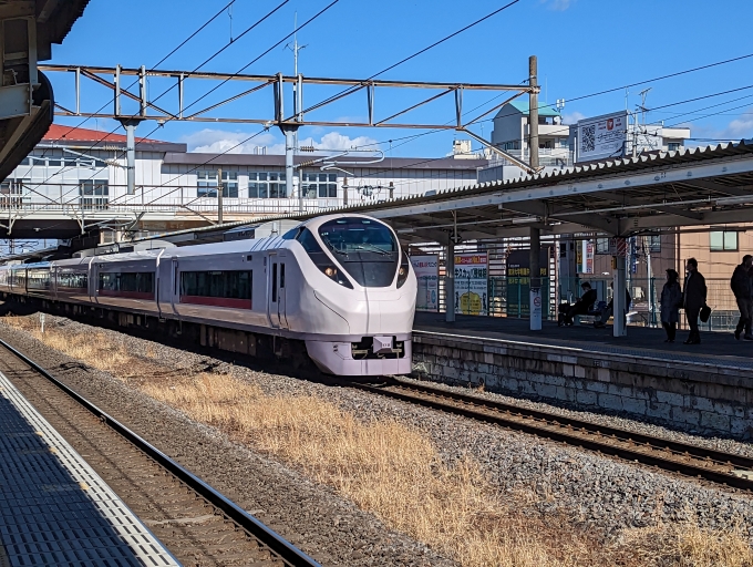 鉄道乗車記録の写真:列車・車両の様子(未乗車)(2)        「常磐線 特急「ときわ」号」