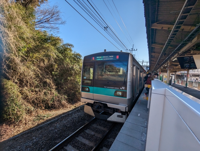 鉄道乗車記録の写真:乗車した列車(外観)(1)          「常磐線各駅停車」