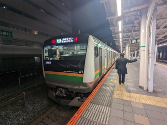蓮田駅からさいたま新都心駅の乗車記録(乗りつぶし)写真