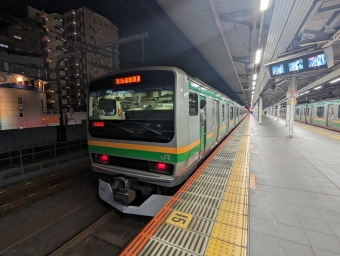 さいたま新都心駅から浦和駅の乗車記録(乗りつぶし)写真