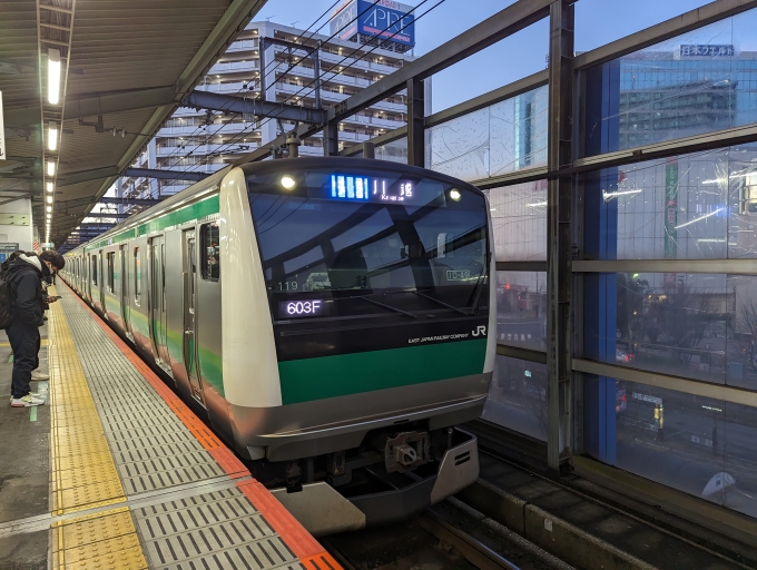 鉄道乗車記録の写真:乗車した列車(外観)(1)        「埼京線」