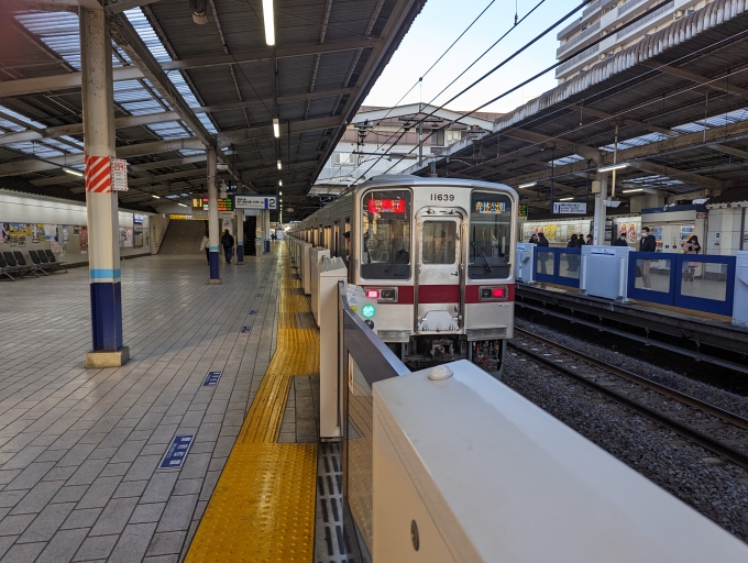 鉄道乗車記録の写真:乗車した列車(外観)(1)        「東武東上線」