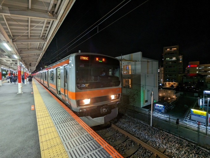 鉄道乗車記録の写真:乗車した列車(外観)(1)          「武蔵野線」