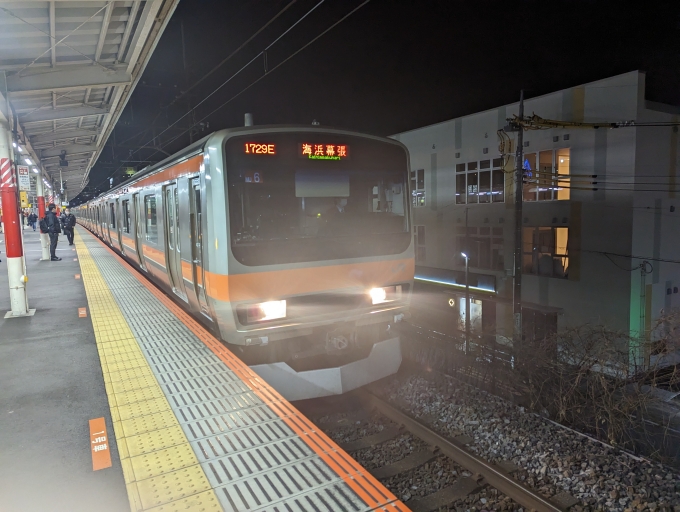 鉄道乗車記録の写真:乗車した列車(外観)(1)          「武蔵野線」