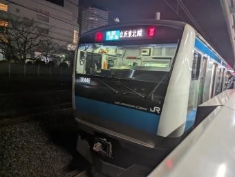 川口駅から大宮駅の乗車記録(乗りつぶし)写真