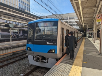 町田駅から新百合ヶ丘駅:鉄道乗車記録の写真