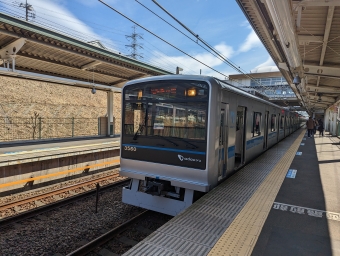 五月台駅から栗平駅の乗車記録(乗りつぶし)写真