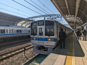 生田駅から喜多見駅の乗車記録(乗りつぶし)写真