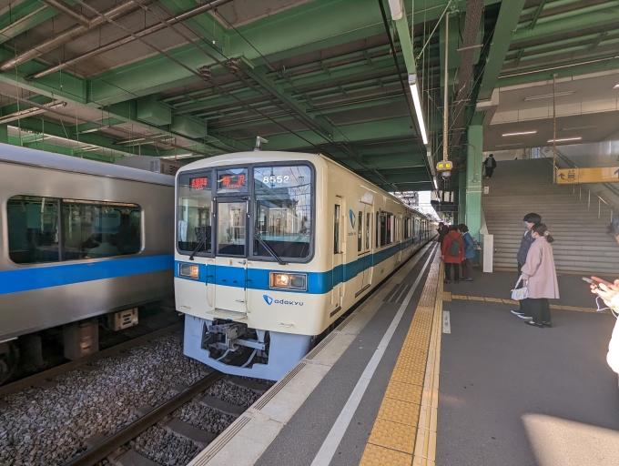 鉄道乗車記録の写真:乗車した列車(外観)(1)        「小田急江ノ島線」
