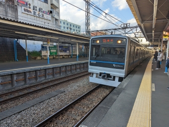 善行駅から藤沢駅の乗車記録(乗りつぶし)写真