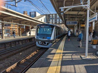 鶴巻温泉駅から開成駅の乗車記録(乗りつぶし)写真