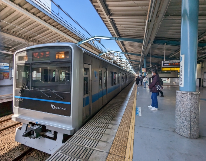 鉄道乗車記録の写真:乗車した列車(外観)(1)        「小田急江ノ島線
小田急3000形（2代目）」