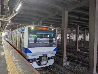 東京駅から日暮里駅:鉄道乗車記録の写真