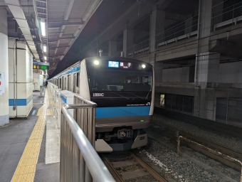 上中里駅から田端駅:鉄道乗車記録の写真