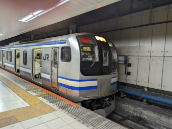 西大井駅から東京駅:鉄道乗車記録の写真