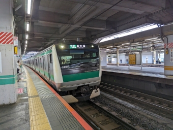 赤羽駅から新木場駅の乗車記録(乗りつぶし)写真