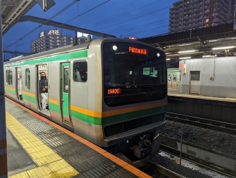 上野駅から赤羽駅:鉄道乗車記録の写真