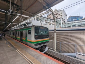 平塚駅から横浜駅:鉄道乗車記録の写真