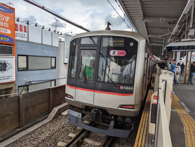 鉄道乗車記録の写真:乗車した列車(外観)(1)        「東急電鉄5000系」