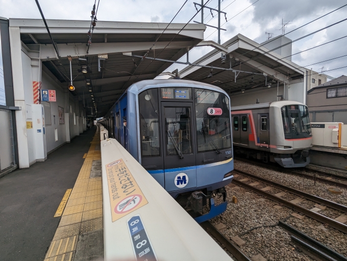 鉄道乗車記録の写真:乗車した列車(外観)(1)        「横浜高速鉄道Y500系」