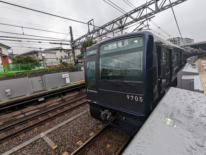 鉄道乗車記録の写真:乗車した列車(外観)(1)          「相模鉄道9000系」