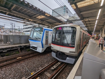 南万騎が原駅から二俣川駅の乗車記録(乗りつぶし)写真