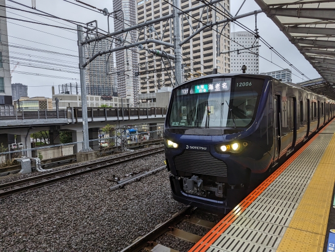 鉄道乗車記録の写真:乗車した列車(外観)(1)        「相模鉄道12000系」