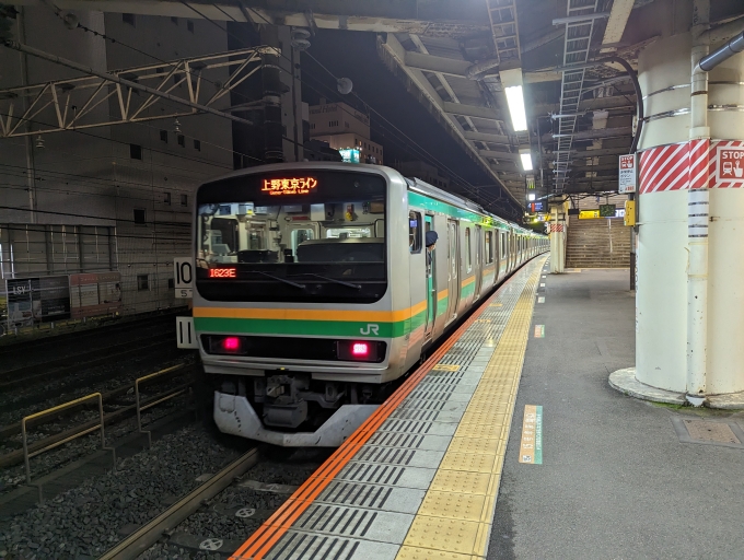 鉄道乗車記録の写真:乗車した列車(外観)(1)          「E231系一般形電車」
