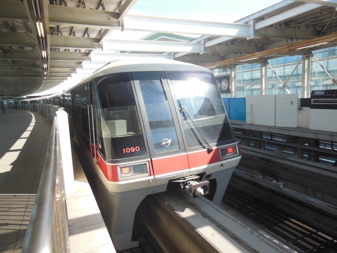 鉄道乗車記録の写真:乗車した列車(外観)(1)          「東京モノレール1000形」