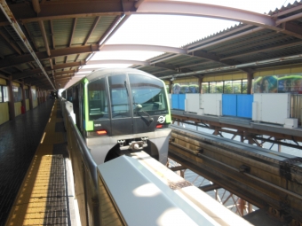 天王洲アイル駅からモノレール浜松町駅の乗車記録(乗りつぶし)写真