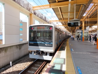大和駅から鶴間駅の乗車記録(乗りつぶし)写真