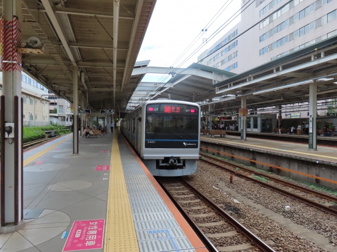 鉄道乗車記録の写真:乗車した列車(外観)(1)          「小田急3000形(2代目)」