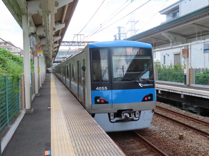 鉄道乗車記録の写真:乗車した列車(外観)(1)          「小田急（新）4000形」
