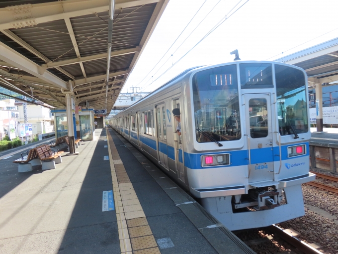 鉄道乗車記録の写真:乗車した列車(外観)(1)          「小田急1000形」