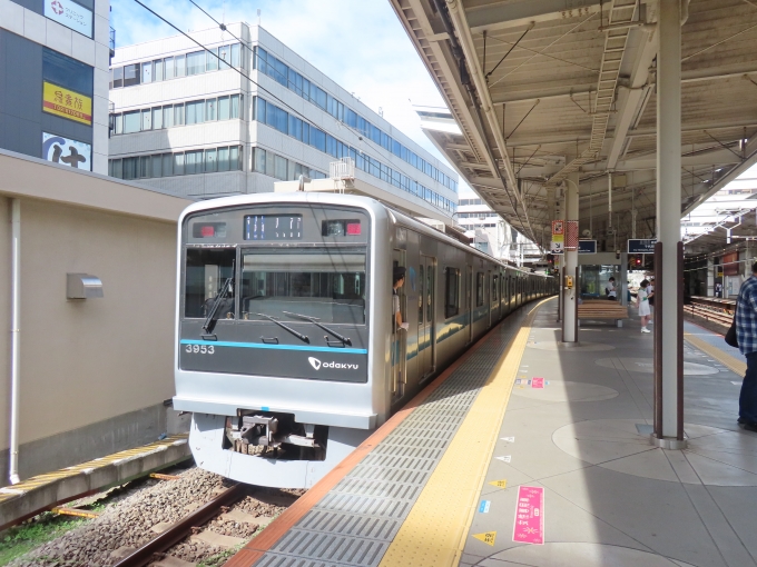 鉄道乗車記録の写真:乗車した列車(外観)(1)          「小田急3000形（２代目）」