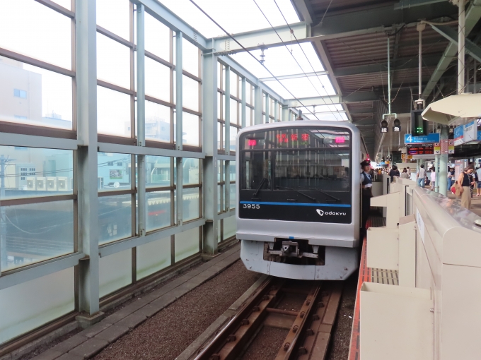 鉄道乗車記録の写真:乗車した列車(外観)(1)        「小田急3000形(2代目)」